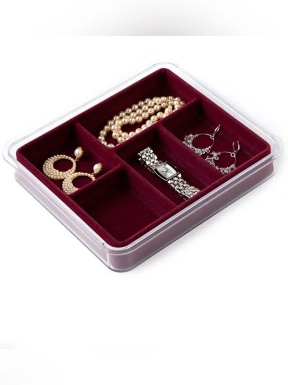 Neatnix Jewelry Stax Organizer Tray - 5 Compartment